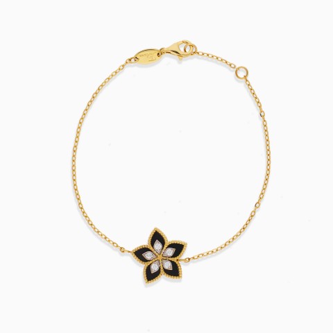 18K Yellow Gold Diamond Bracelet from the Fortuna Diamond Collection