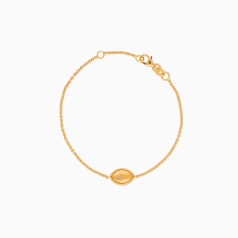 Elegant 18K Yellow Gold Kids Bracelet – Lusi Collection