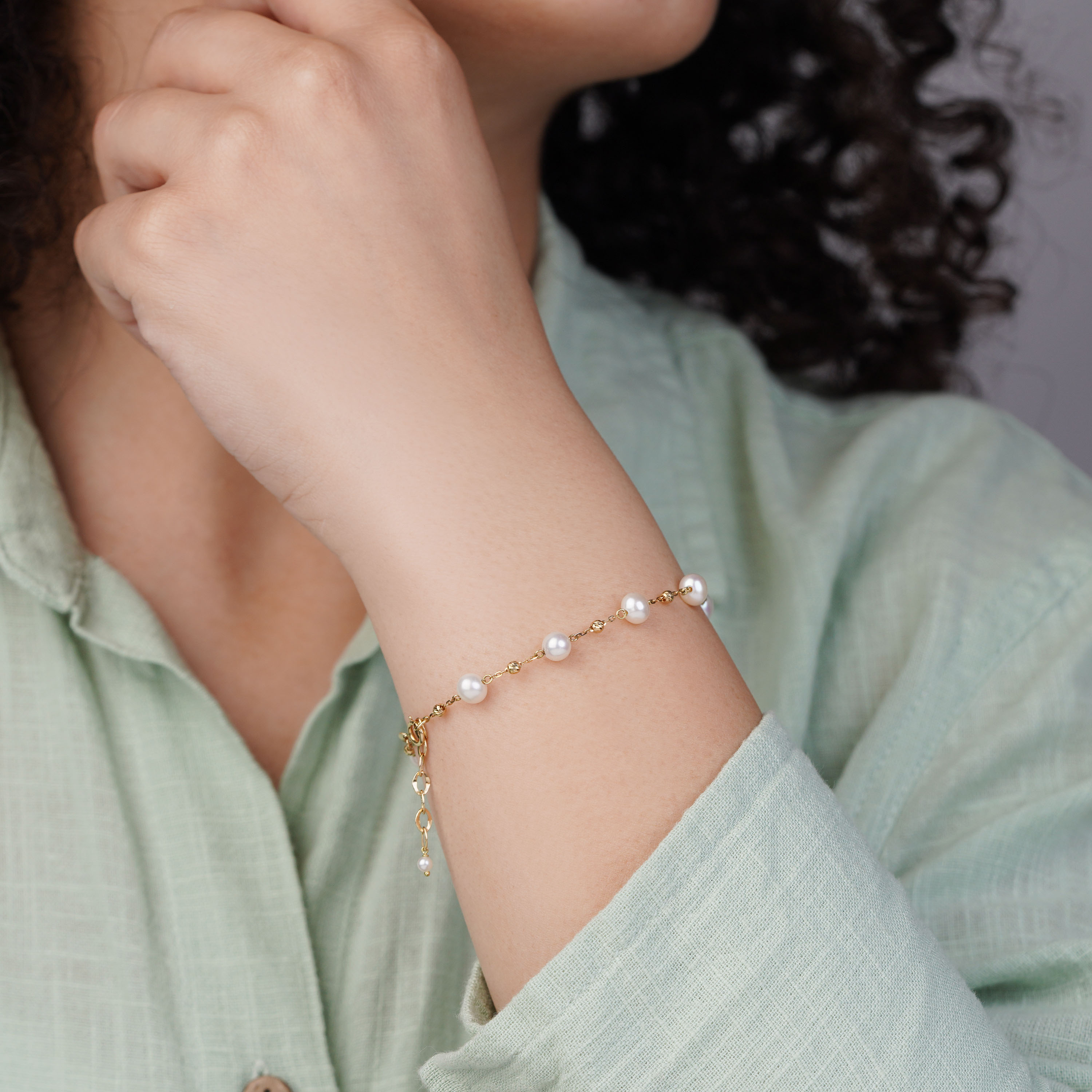 18k Yellow Gold Bracelet from Danah Collection