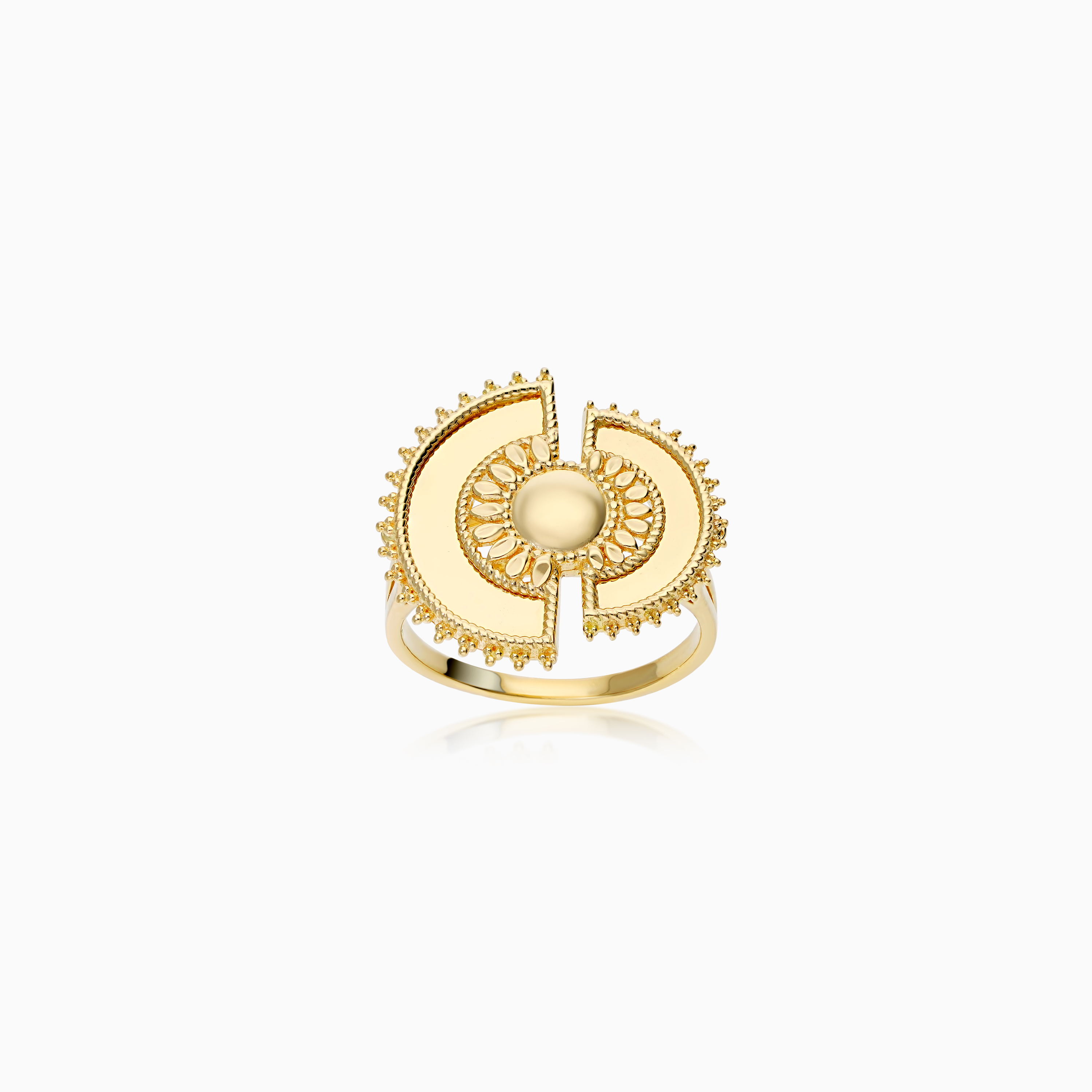 18K Yellow Gold Ring – Shnaf Gold Collection