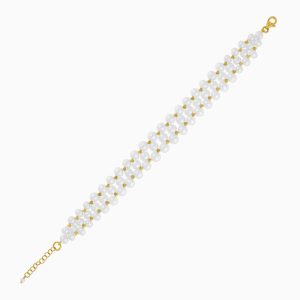 18k Yellow Gold Earrings Featuring a Sleek Contemporary Design | Danah Collection